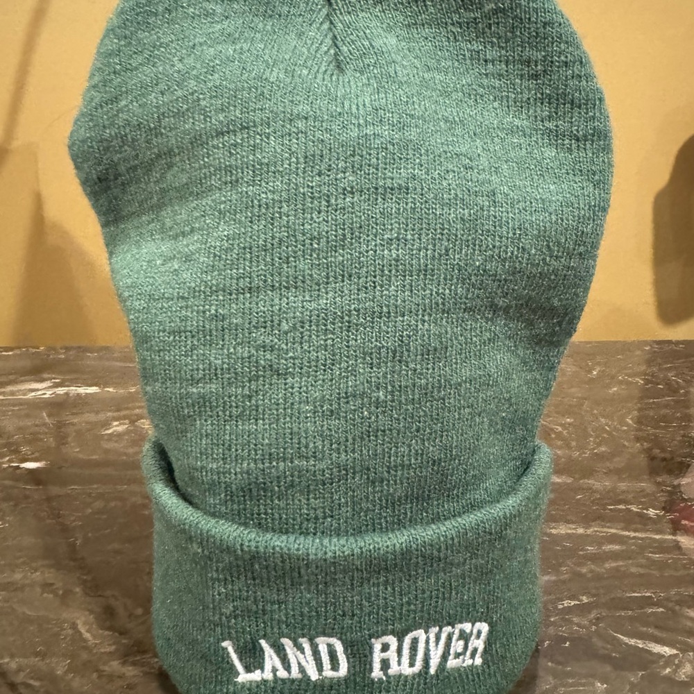 Land Rover Unisex Green Beanie
